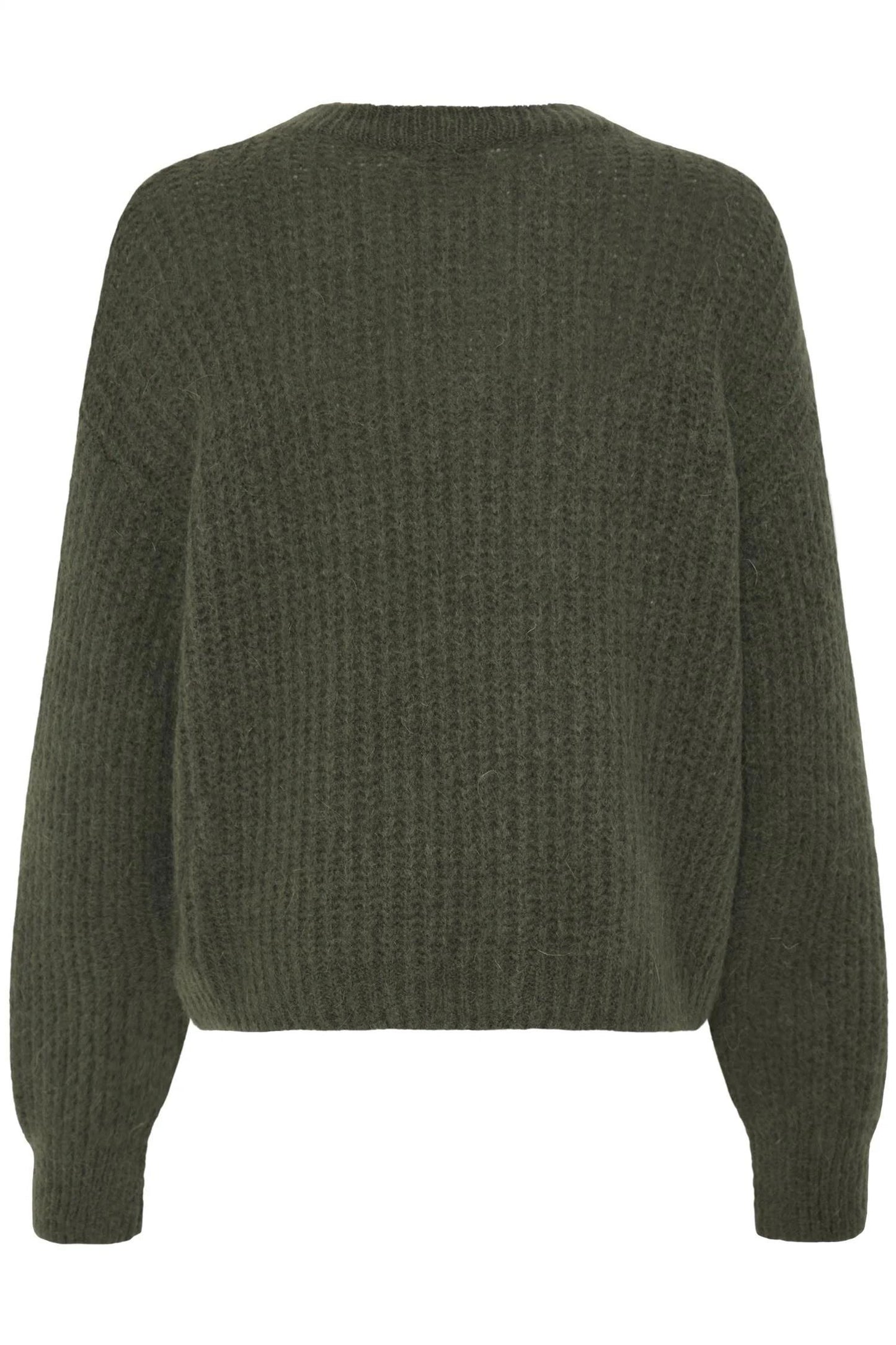 Sorbet SBgulvig Bellis Knit Blouse Dusty Olive