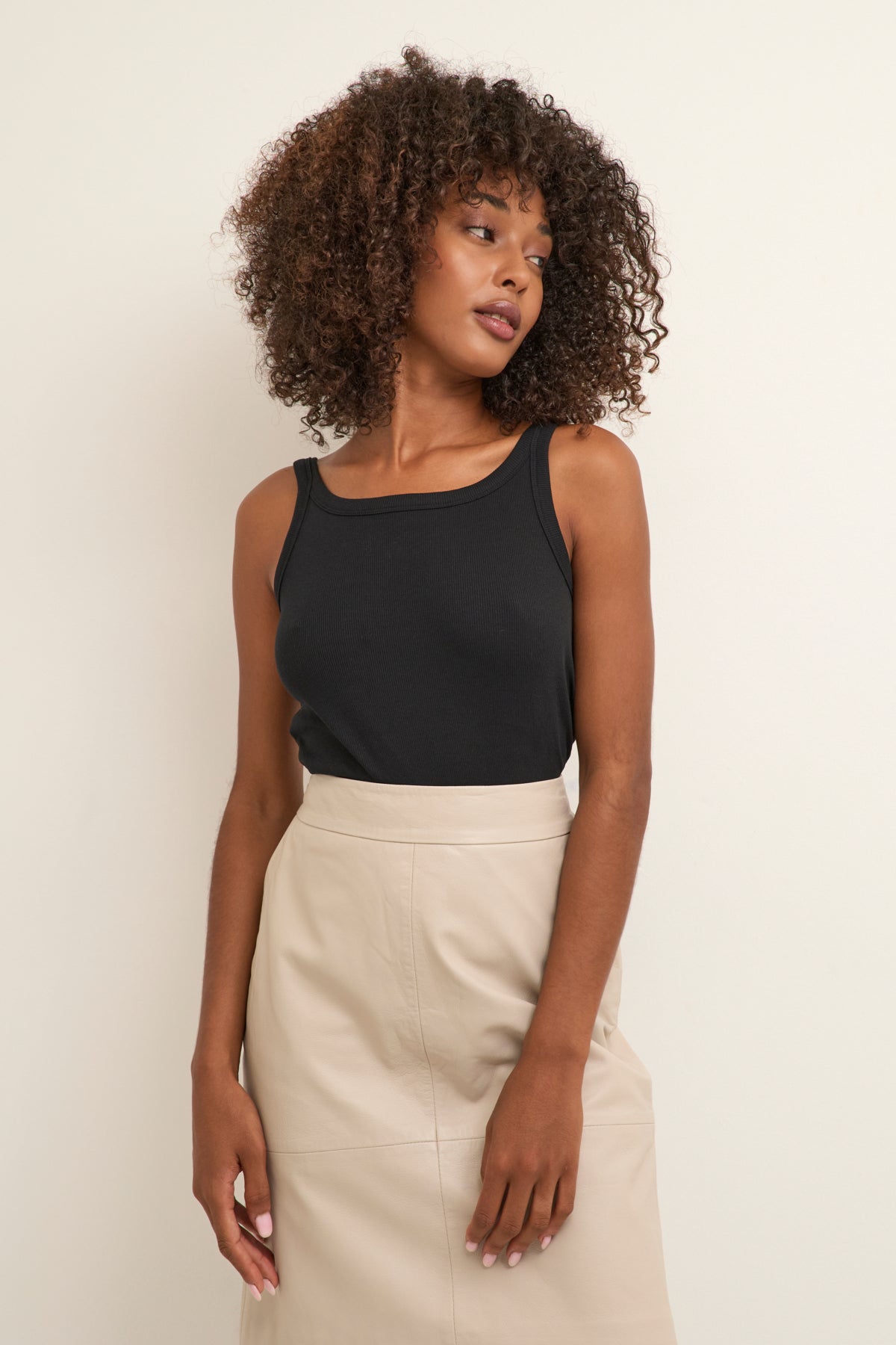 Kaffe Clothing KAcarna Tank Top Black Deep