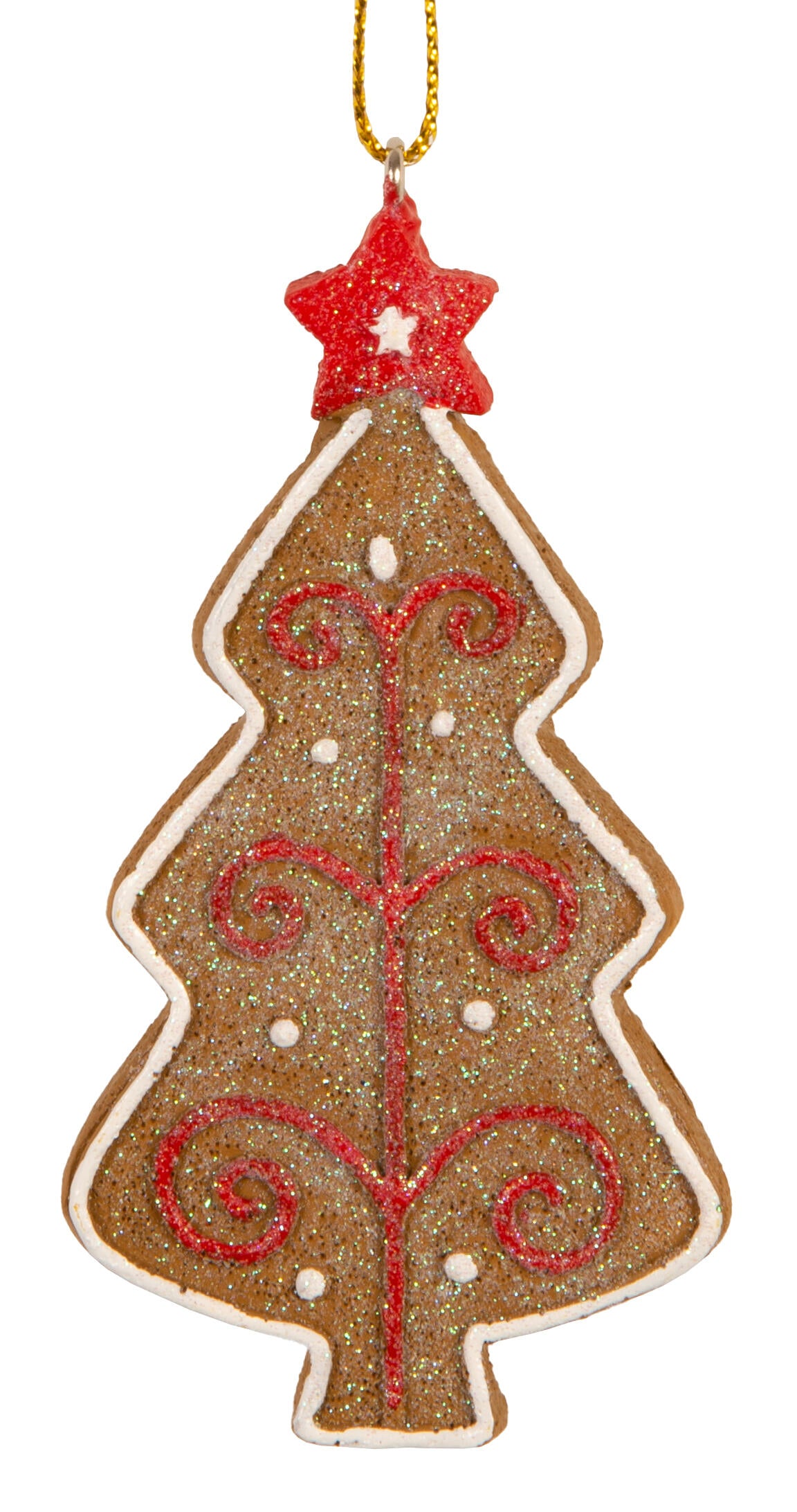 Juletrepynt Kake juletre 4,5x0,8x8cm