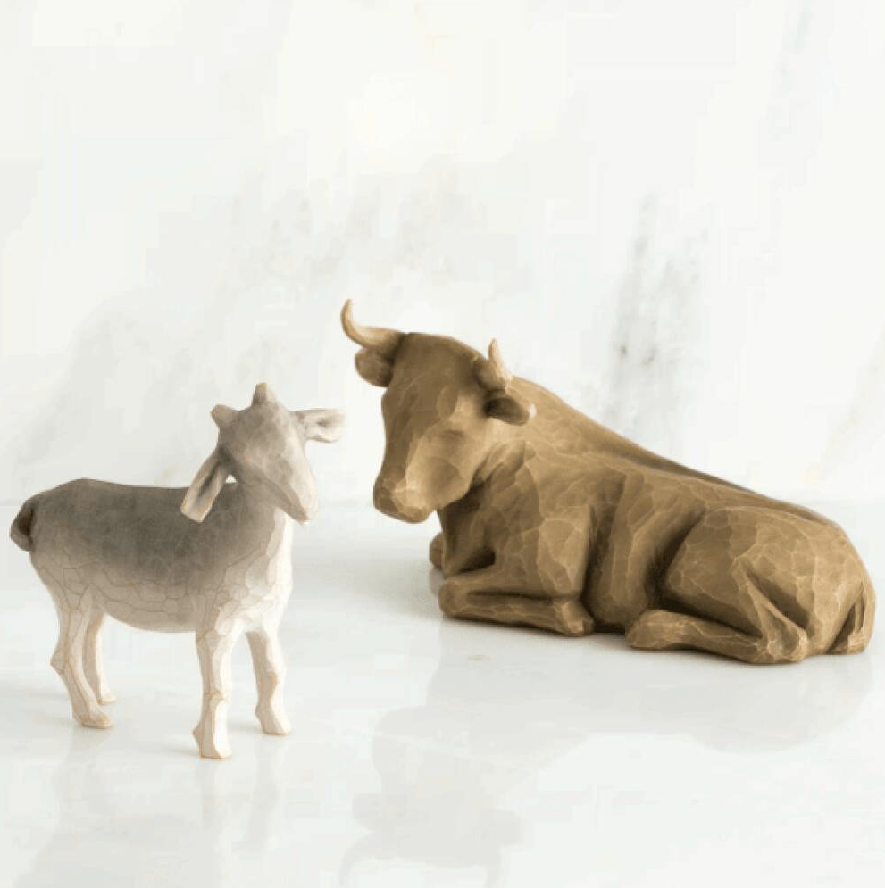 Willow Tree Ox And Goat