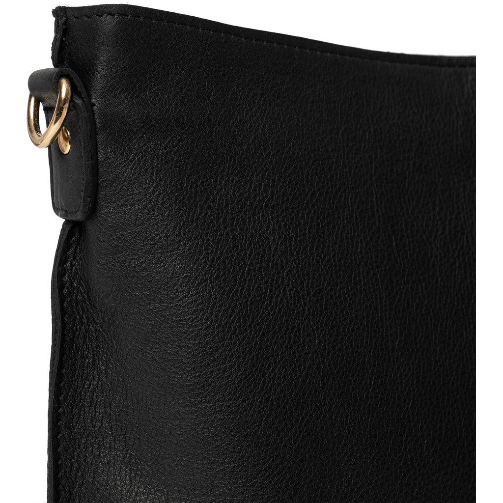 RE:DESIGNED Skinnveske Fillis Medium Crossover Black 100% Skinn
