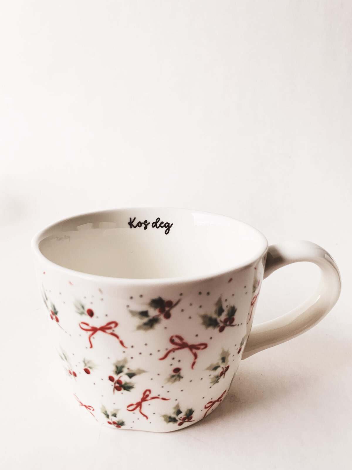 Trend Design Fie krus 10×7,5 cm julemønster «Kos deg»