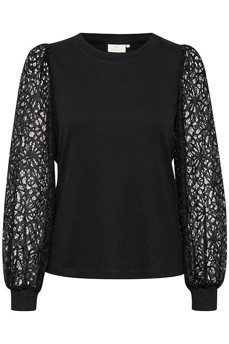 Kaffe Clothing KAbecca Lace T-Shirt