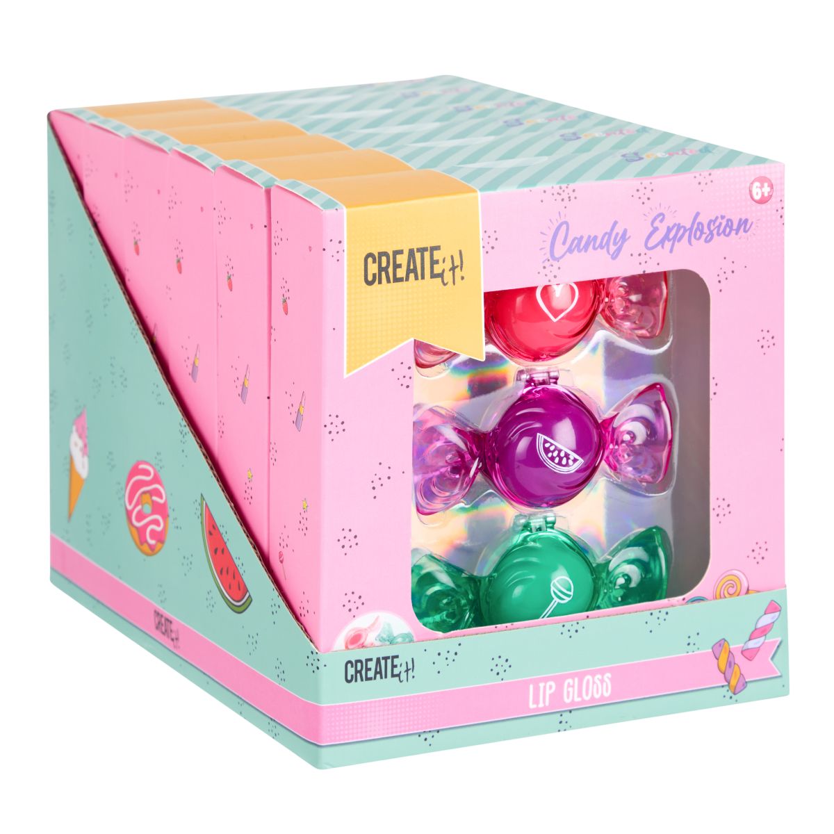 Lip Balm Karameller 3 Stk Candy Explosion