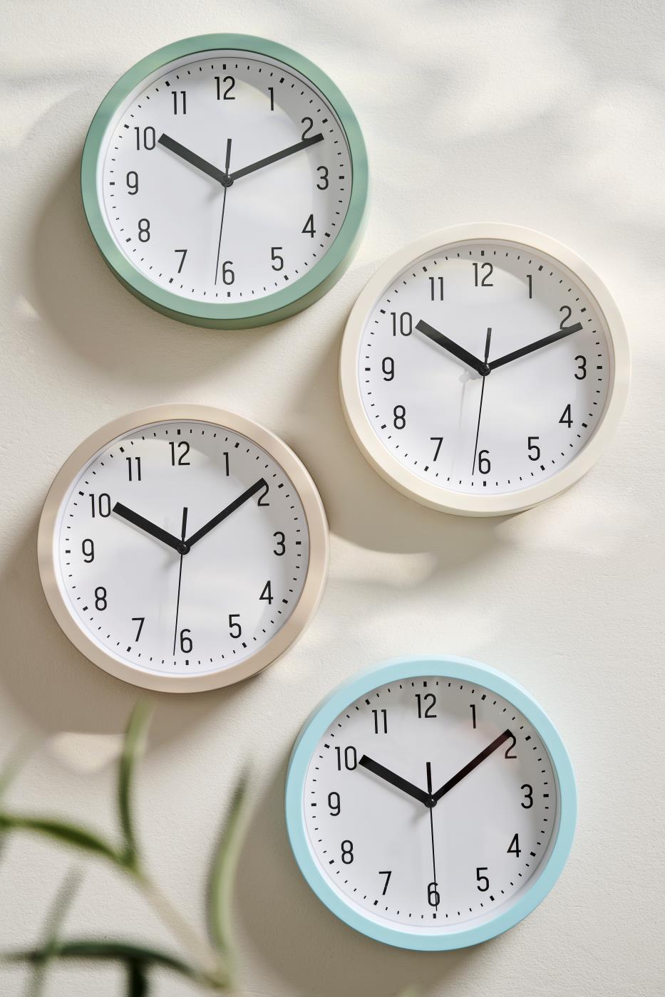 Ib Laursen Veggklokke Grønn