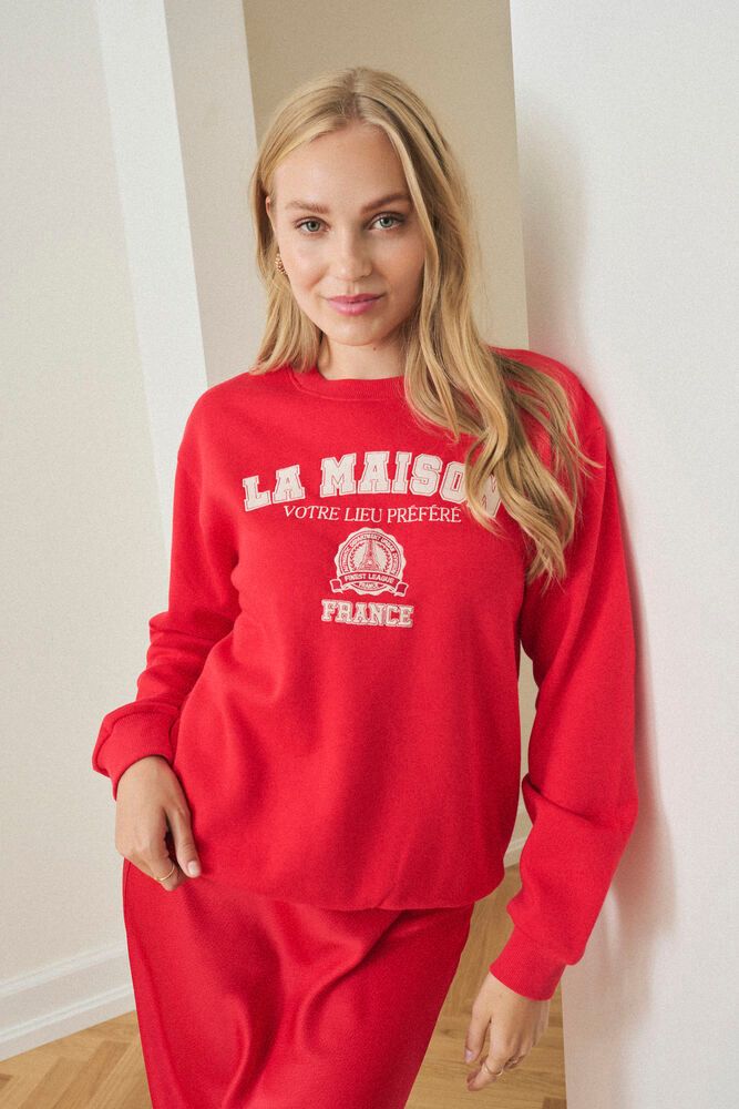 Kaffe Clothing KAberta sweatshirt True Red