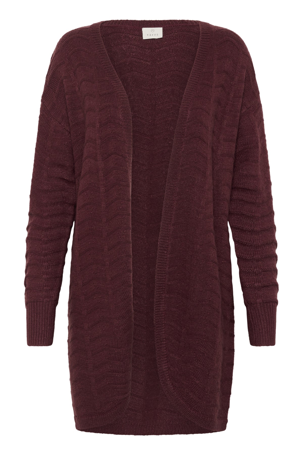 Kaffe Clothing KAemria Knit Cardigan Windsor Wine