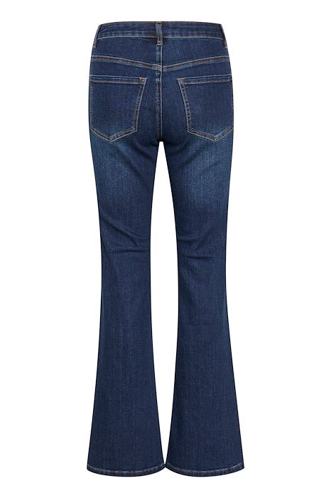 Kaffe Clothing KAsinem Flared Jeans Dark Blue Denim