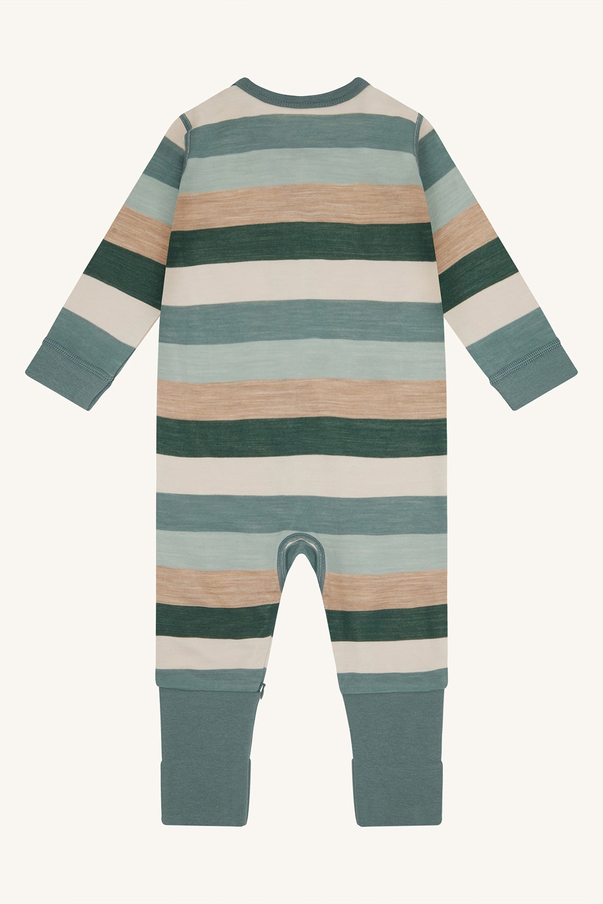 Hust and Claire Manu Heldrakt Stripes Jade Green