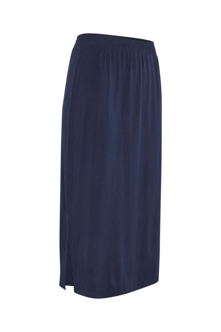 Kaffe Clothing KAmalli Jersey Skirt Midnight Marine