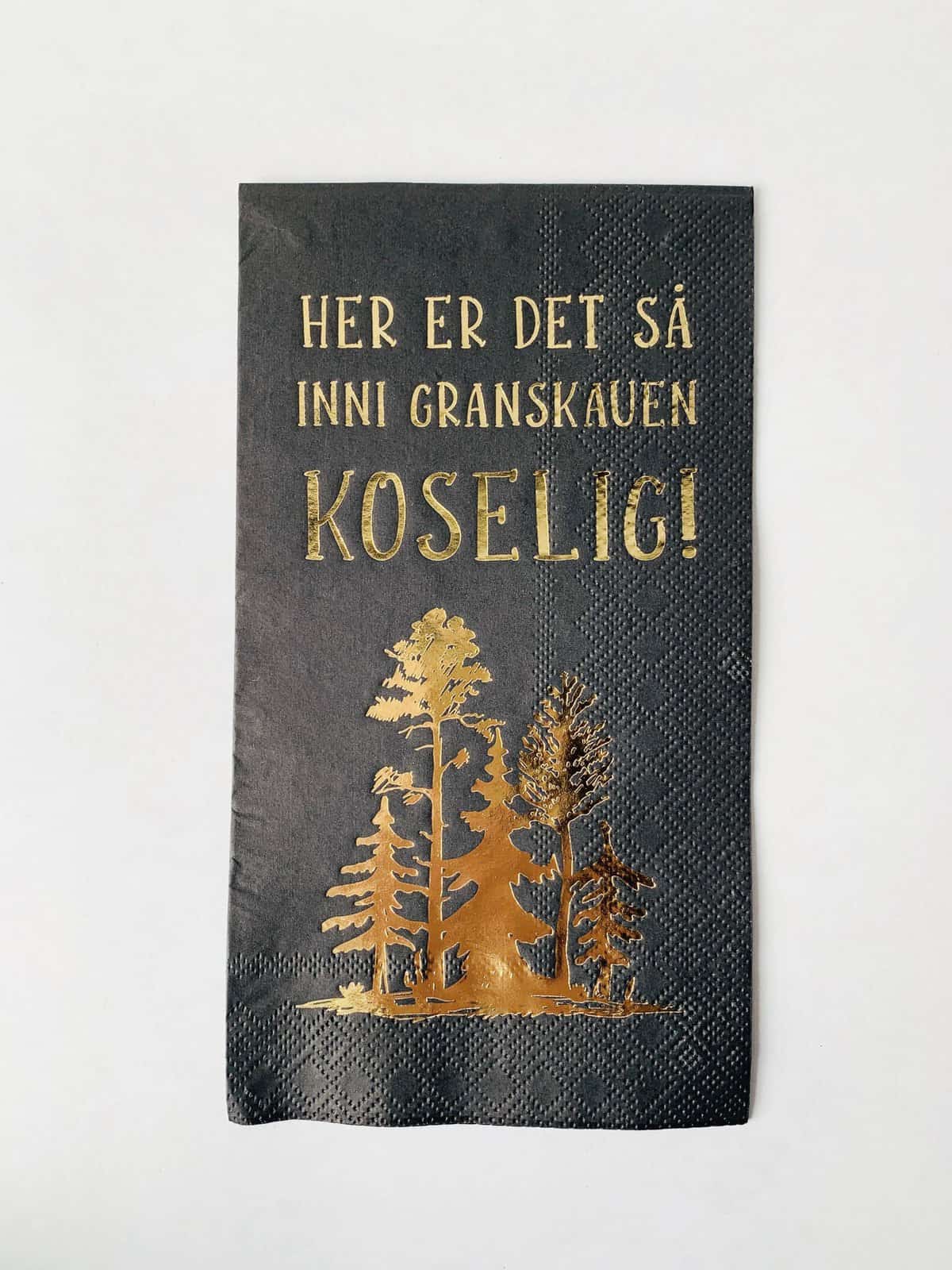 Trend Design Servietter Inn I Granskauen Koselig
