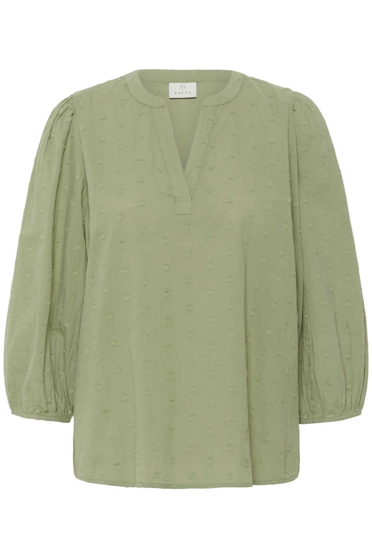 Kaffe Clothing KAjollia Blouse Oil Green