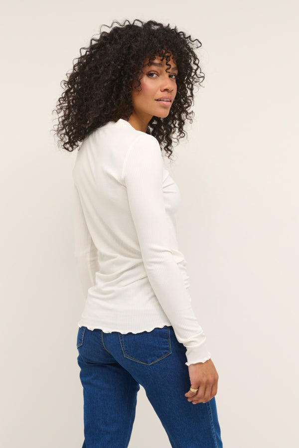 KAffe Clothing KAdrew T-shirt Chalk