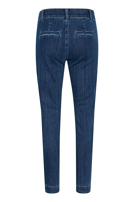 Kaffe Clothing KAlea Jeans 7/8 Dark Blue Denim