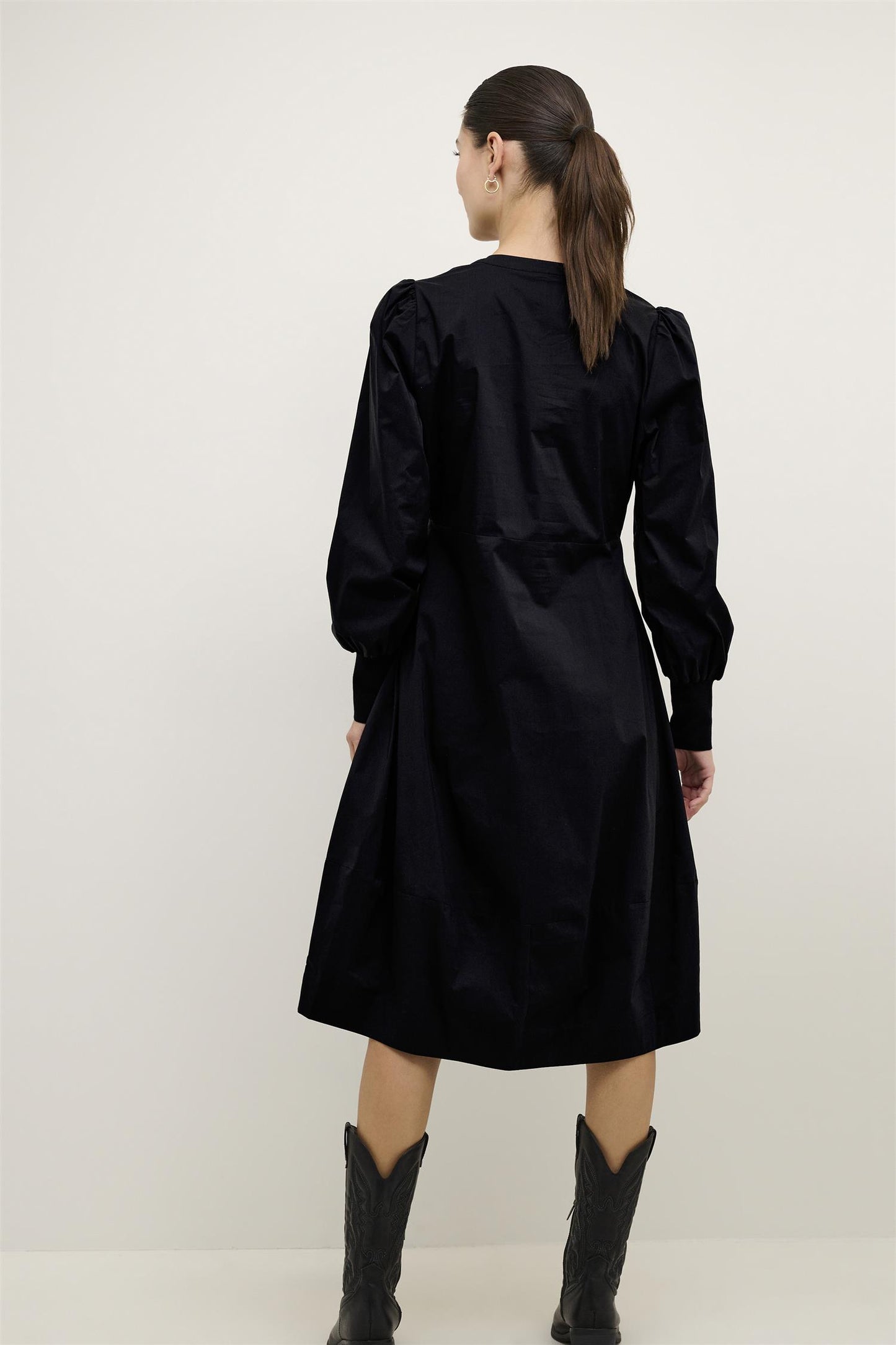 Culture CUantoinett Rib Dress Black