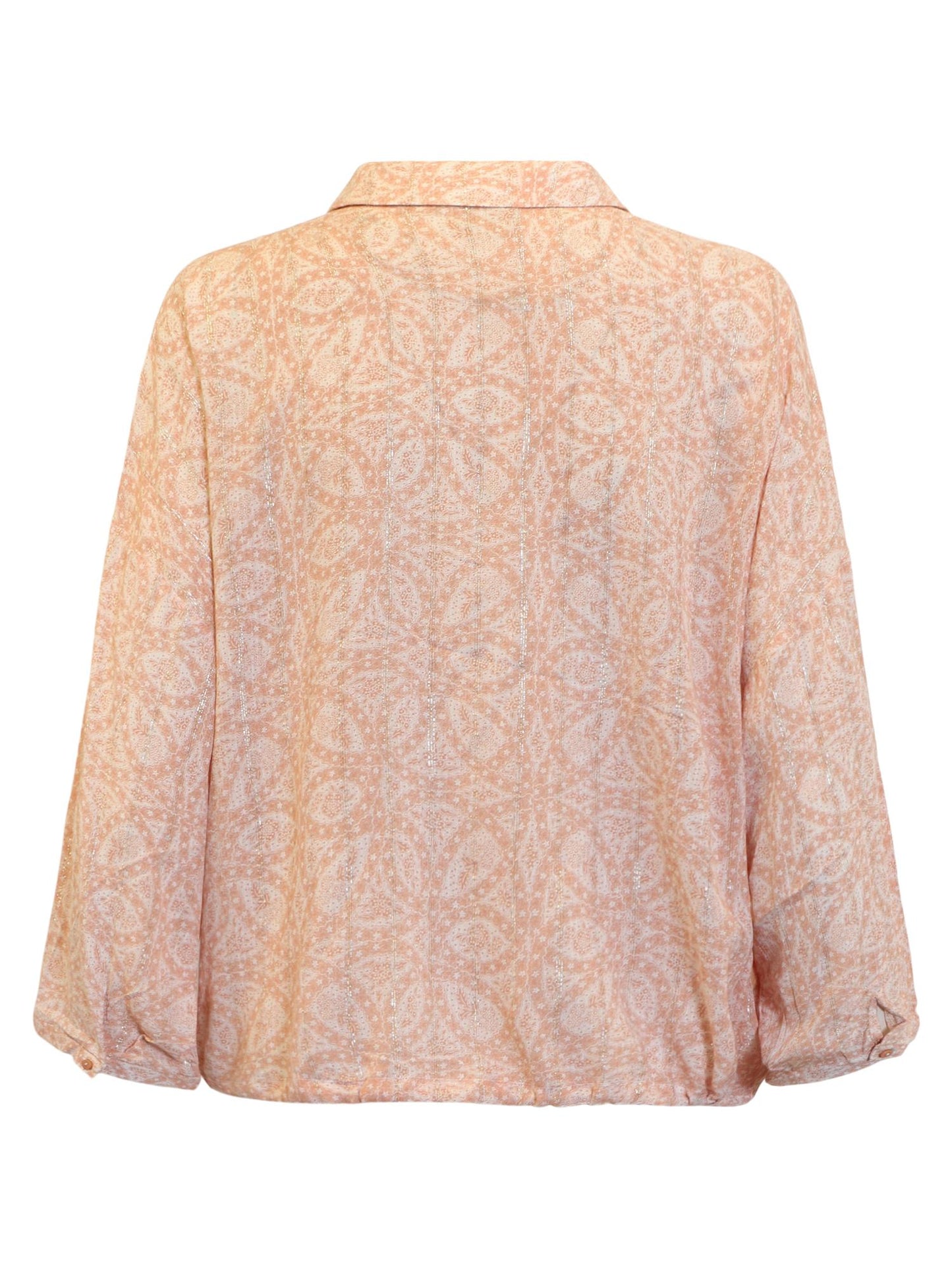 Brandtex Bluse Pudder/creme