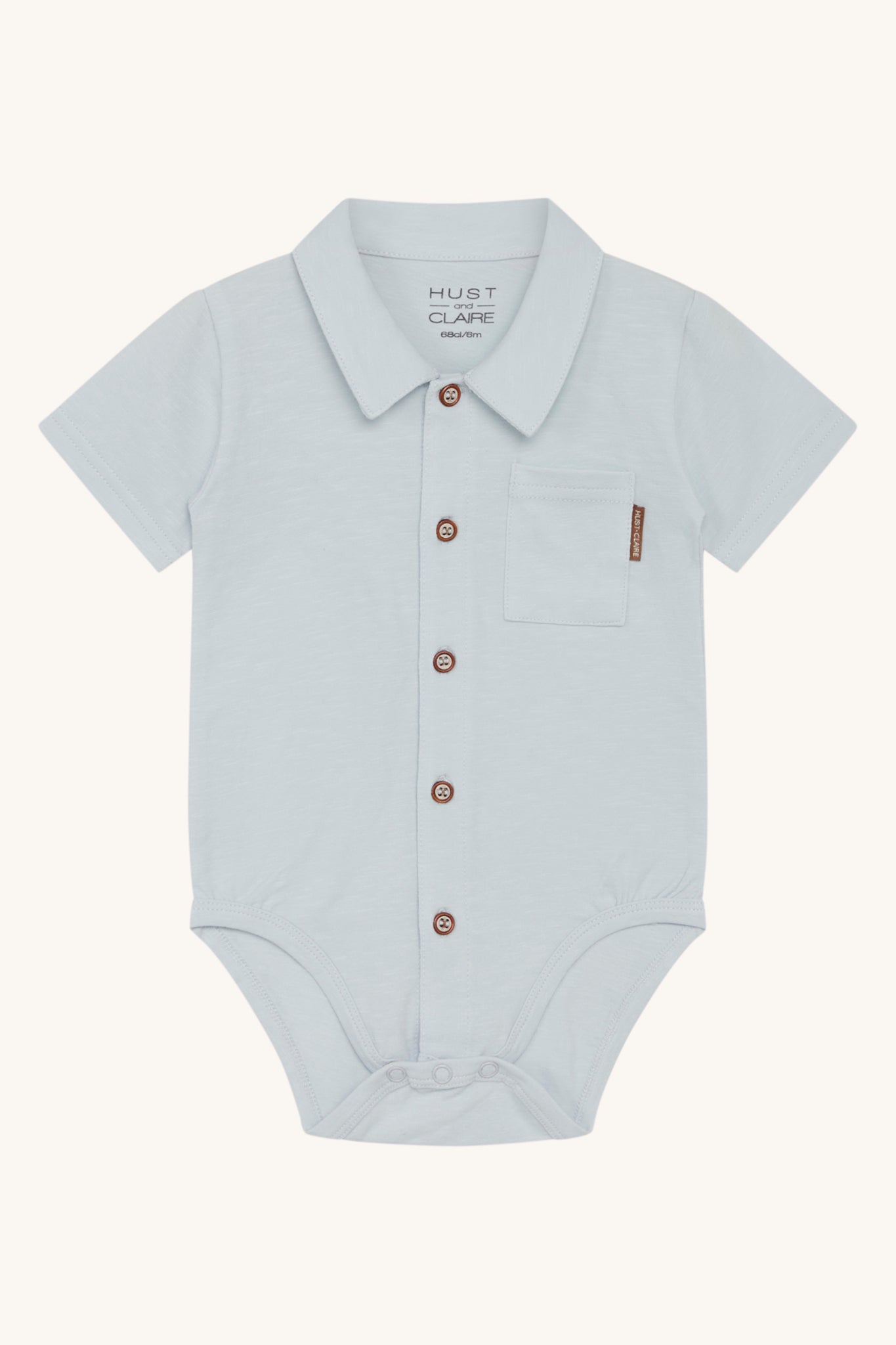 Hust and Claire Bay Bodyskjorte Air Blue