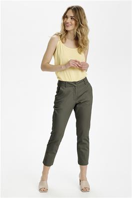 Kaffe Clothing KAlea Capri Pant Grape Leaf