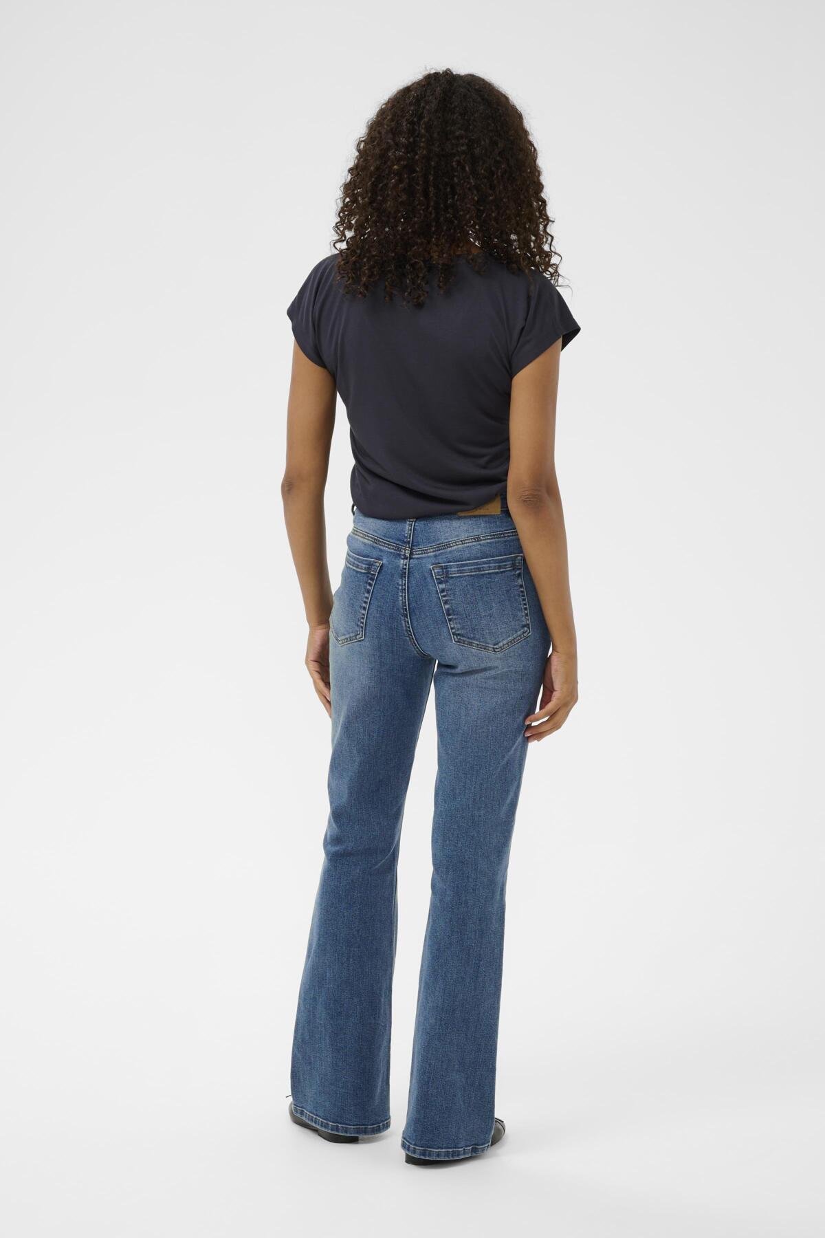 Kaffe Clothing KAforest HW Slim Fit Jeans Medium Blue Denim 32"