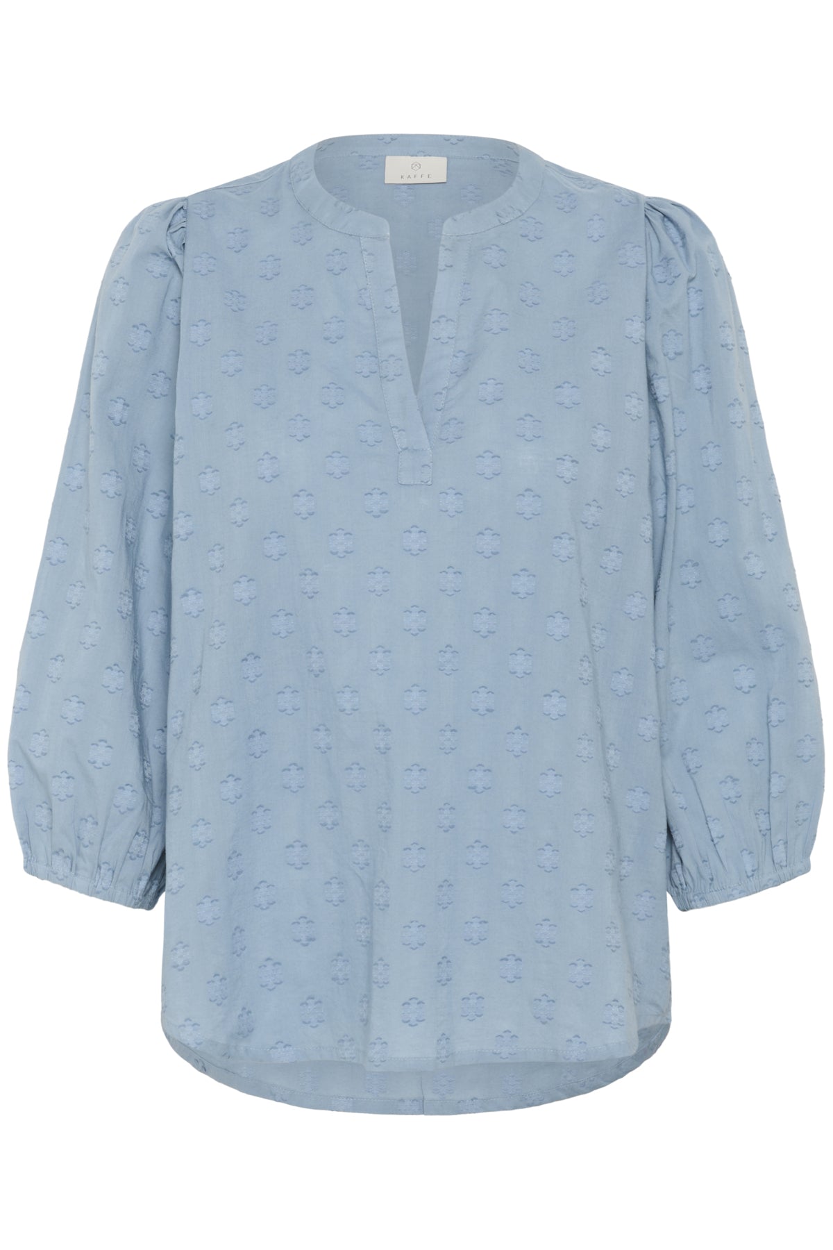 Kaffe Clothing KAenya Blouse 3/4 sleeve Windward Blue