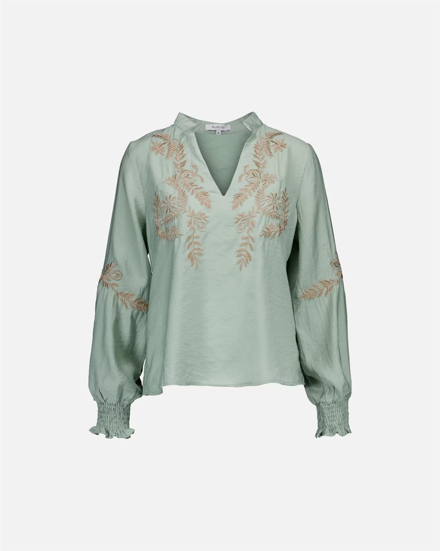 Floyd Sari Brodery Island Green