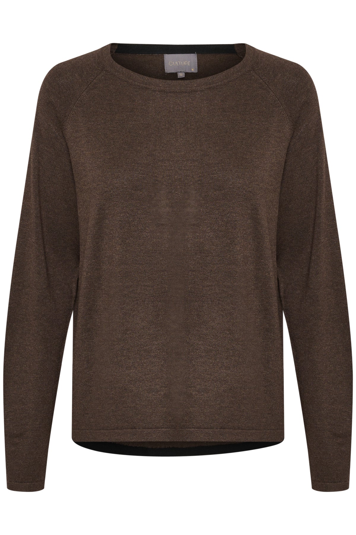Culture CUannemarie Solid Jumper Demitasse Melange