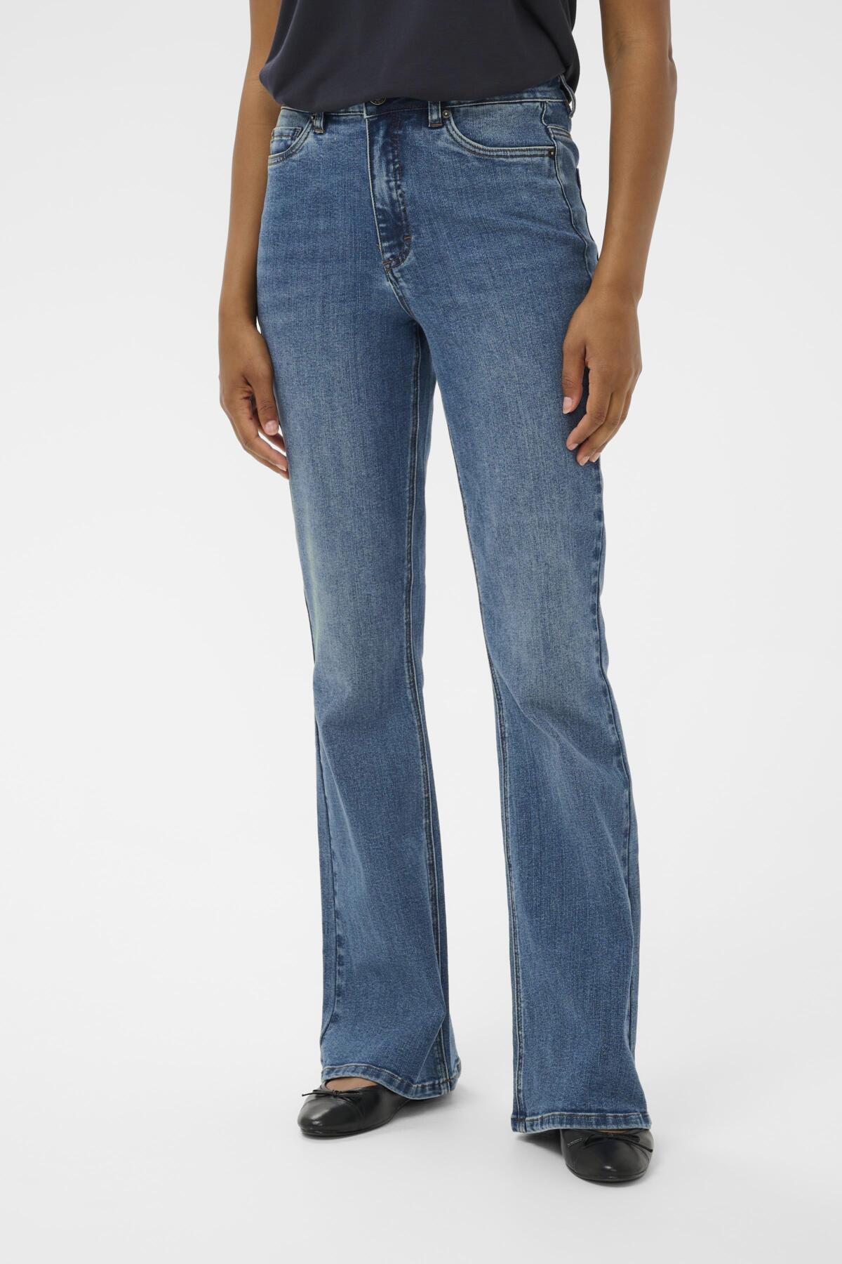 Kaffe Clothing KAforest HW Slim Fit Jeans Medium Blue Denim 34"