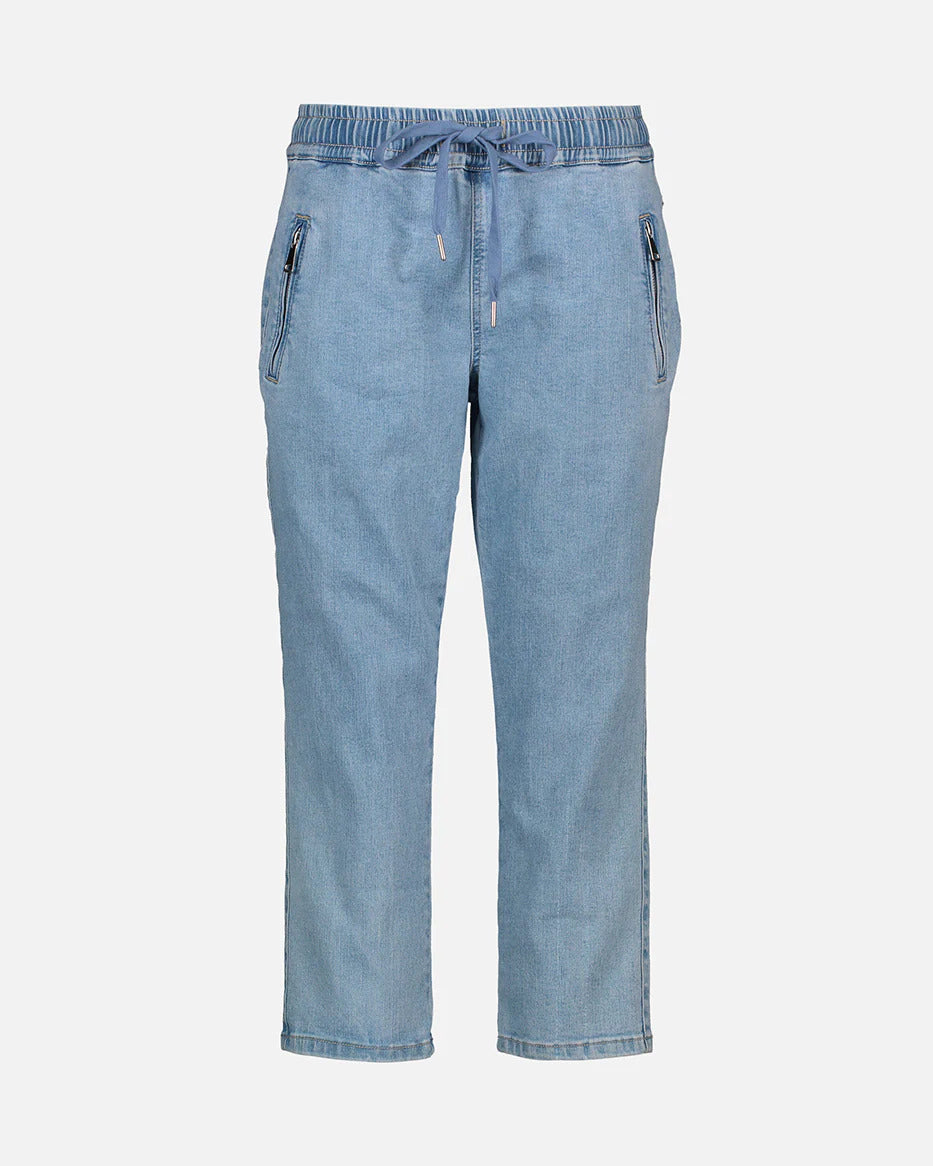 Floyd Marina Zip Capri Light Jeans Blue