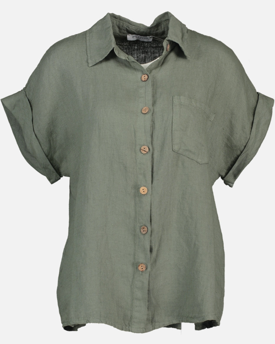 Floyd Linny Lin Skjorte Army Green