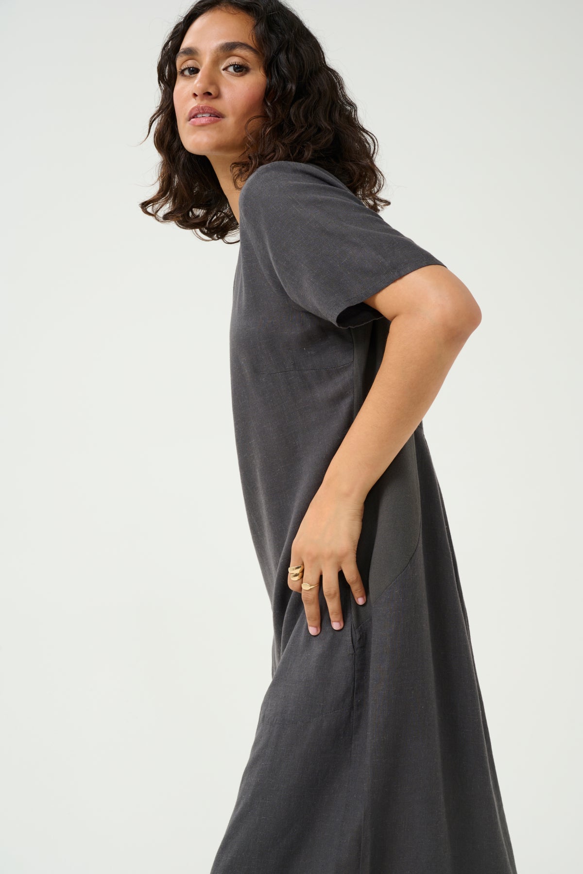 Kaffe Clothing KAmilia Dress Black Oyster