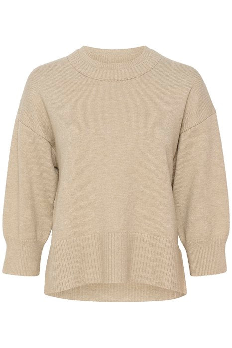 Kaffe Clothing KAmarkle Pullover Feather Gray Melange