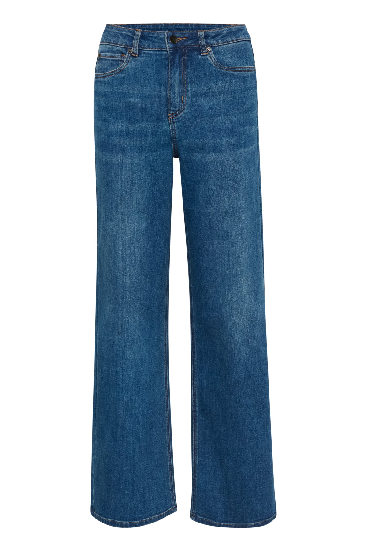 Kaffe Clothing KAsinem High Waist Jeans Medium Blue Denim 32 Tommer