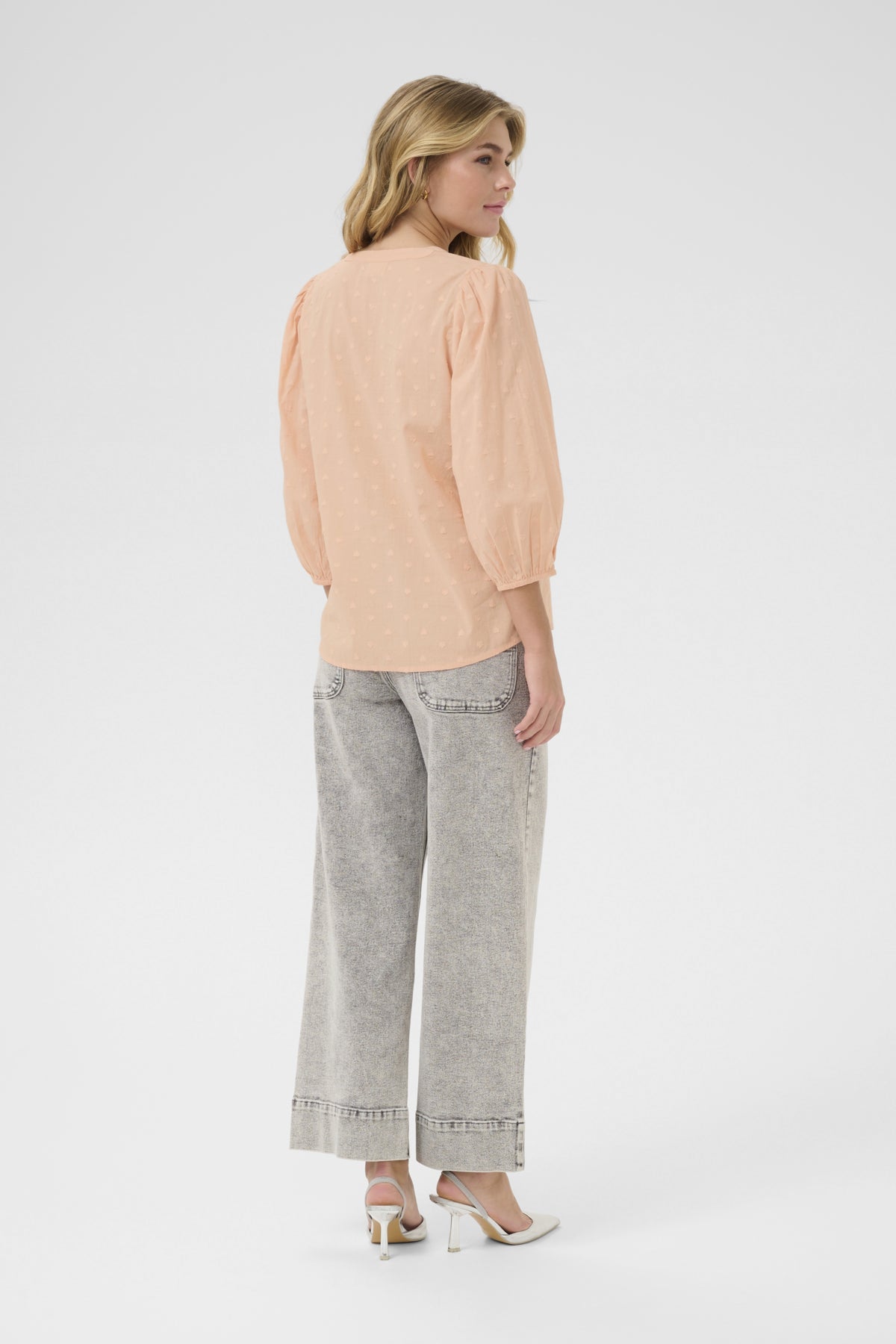 Kaffe Clothing KAjollia Blouse Peach Nectar