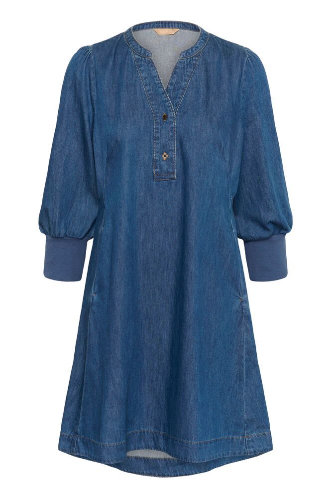 Culture CUarpa Short Dress Dark Blue Wash