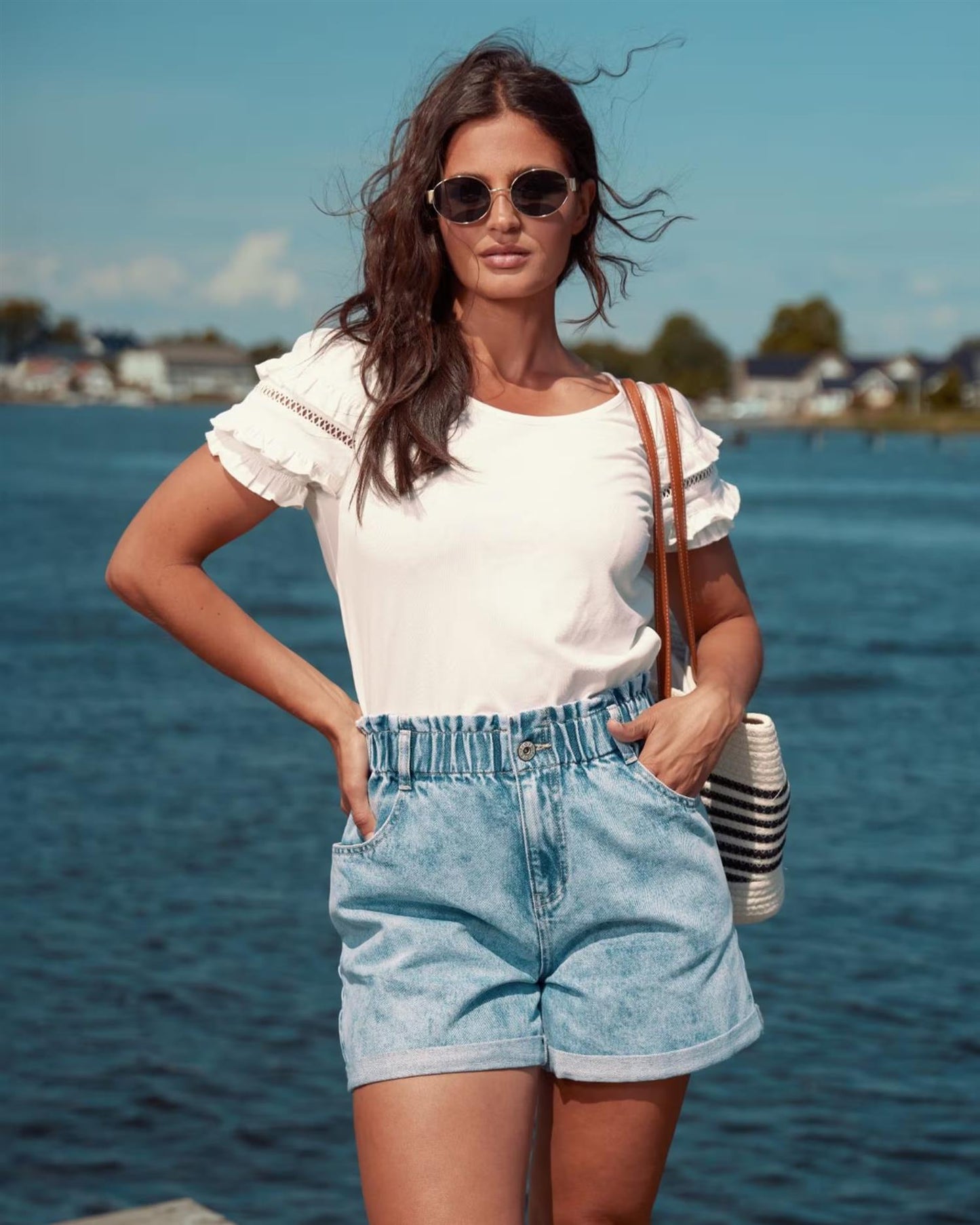 Floyd Juliana Topp White