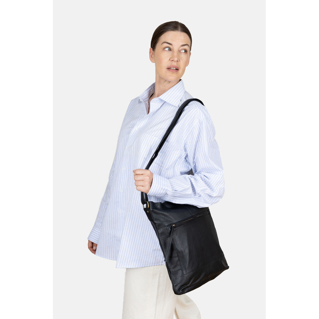 RE:DESIGNED Storslet Urban Crossover Black 100% Skinn