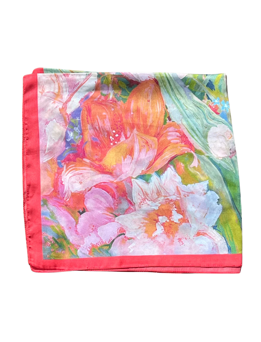 Nora Norway Silkeskjerf S26 BigFlower