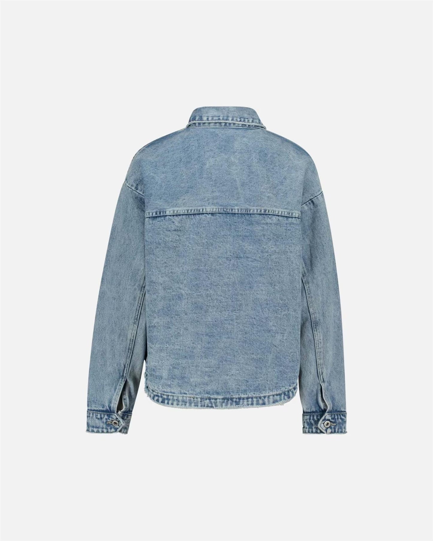 Floyd Sabrina Denimjakke Medium Jeans Blue