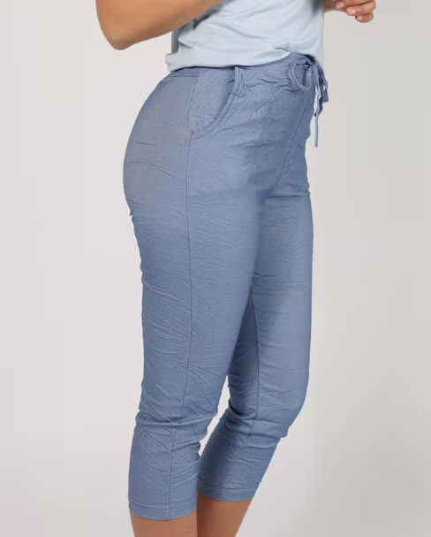 Floyd Geany Capri Uni Medium Jeans Blå