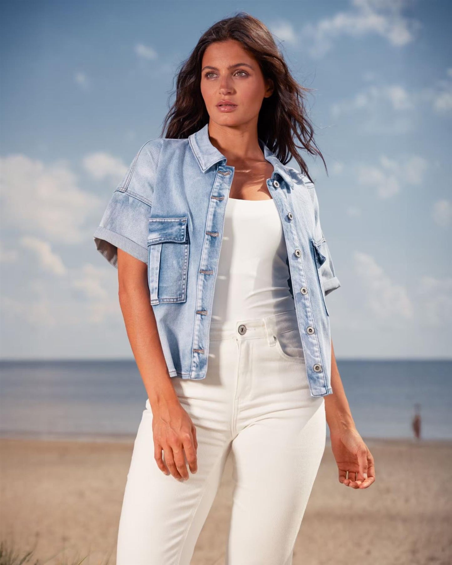 Floyd Margrethe Denim Skjorte Lys Denim