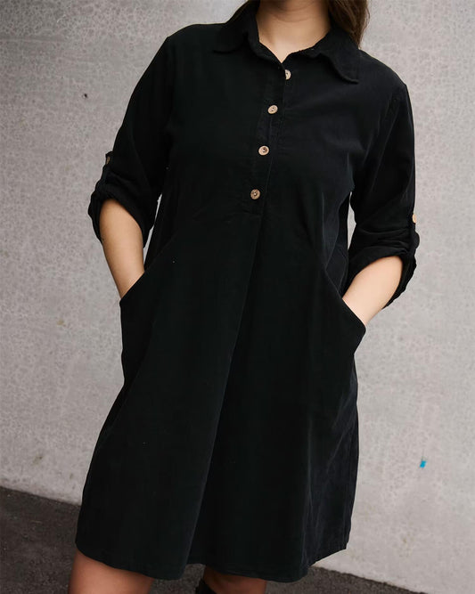 Floyd Kjole Randi Babycord Sort