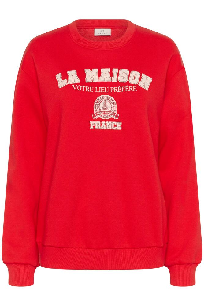Kaffe Clothing KAberta sweatshirt True Red