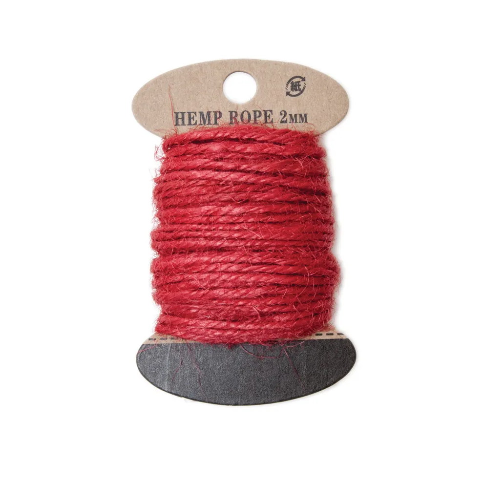 Rødt Hamptau Til Gaveinnpakning