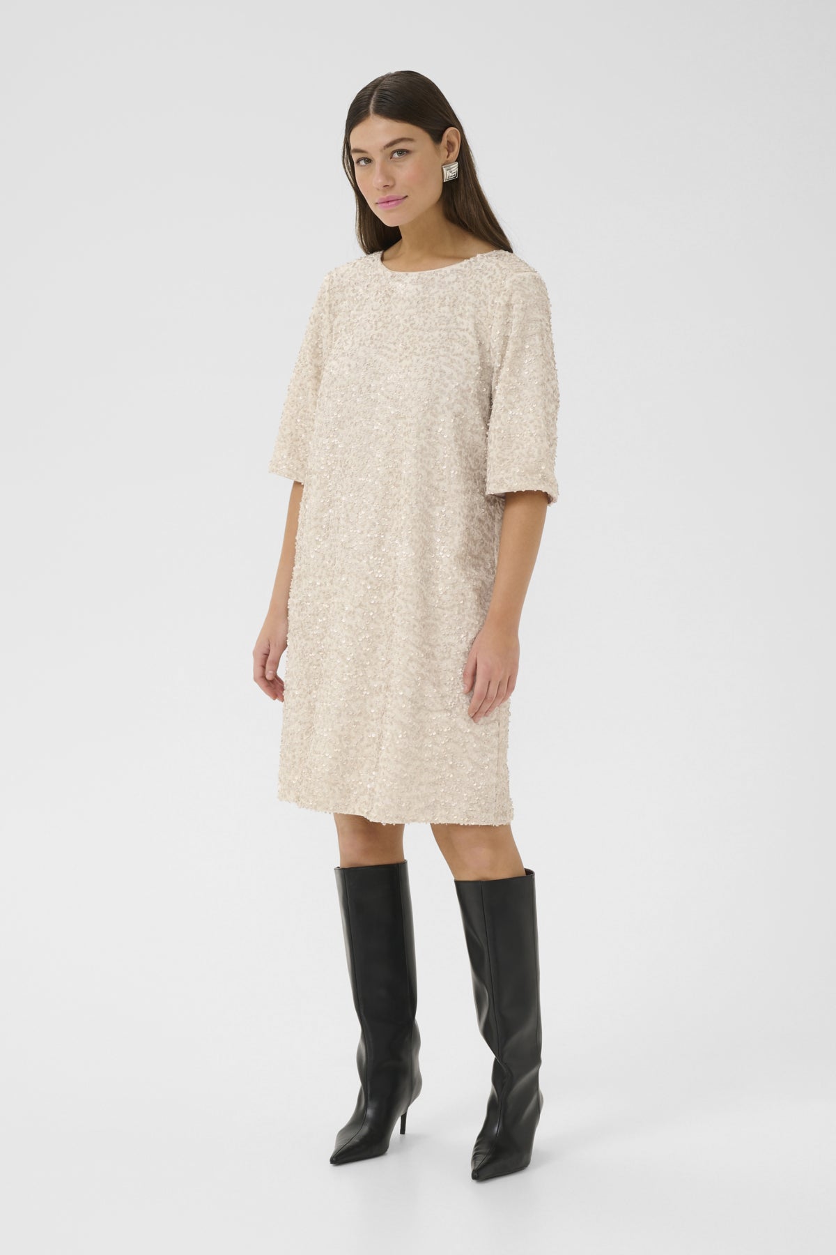 Culture CUnali Dress Whitecap