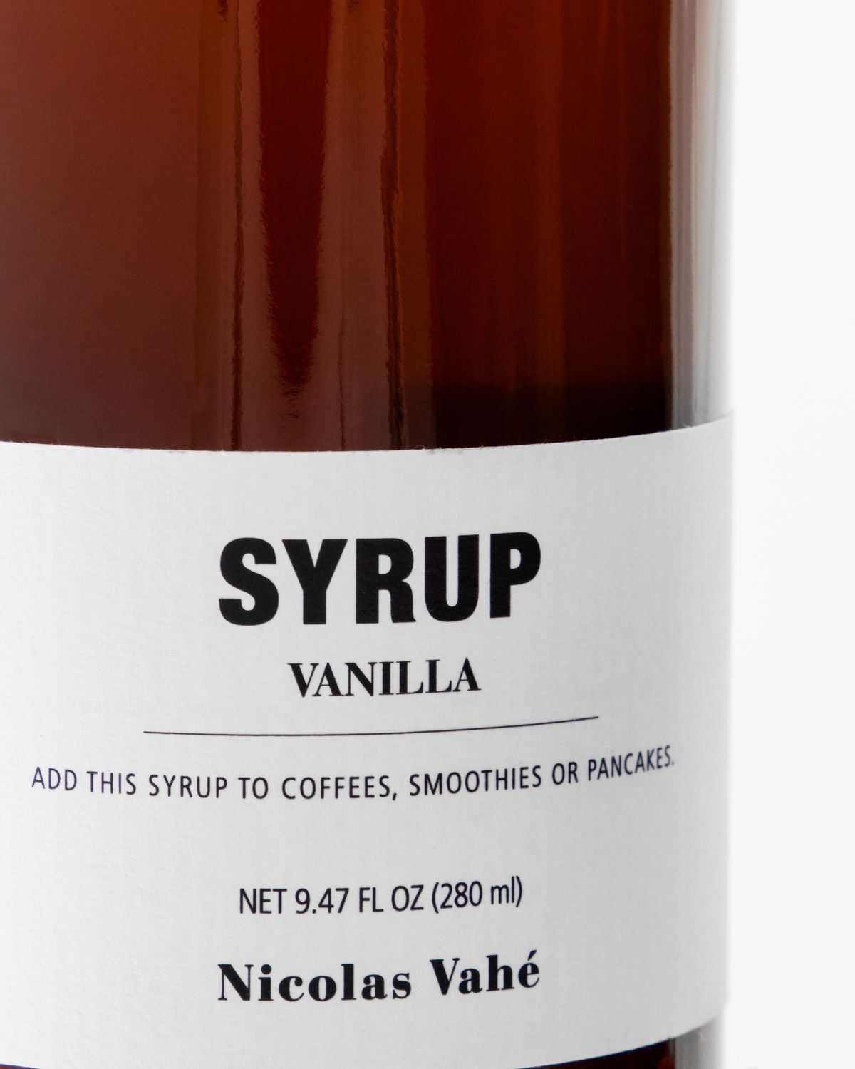 Nicolas Vahé Sirup Vanilla Syrup