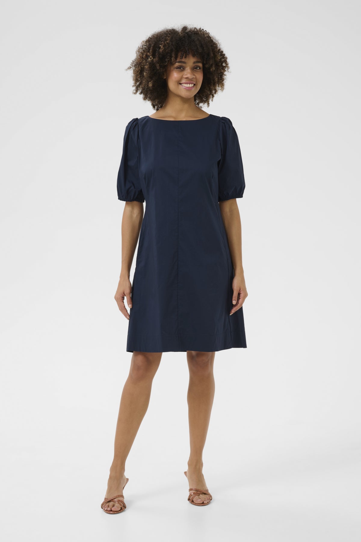 Culture CUnovi Antoinett Dress Blue Iris