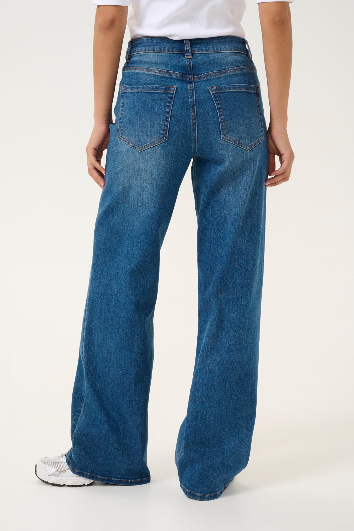Kaffe Clothing KAsinem High Waist Jeans Medium Blue Denim 32 Tommer