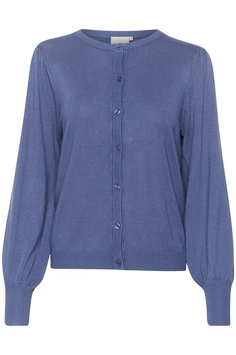 Kaffe Clothing KAlizza Knit Cardigan Blue Indigo