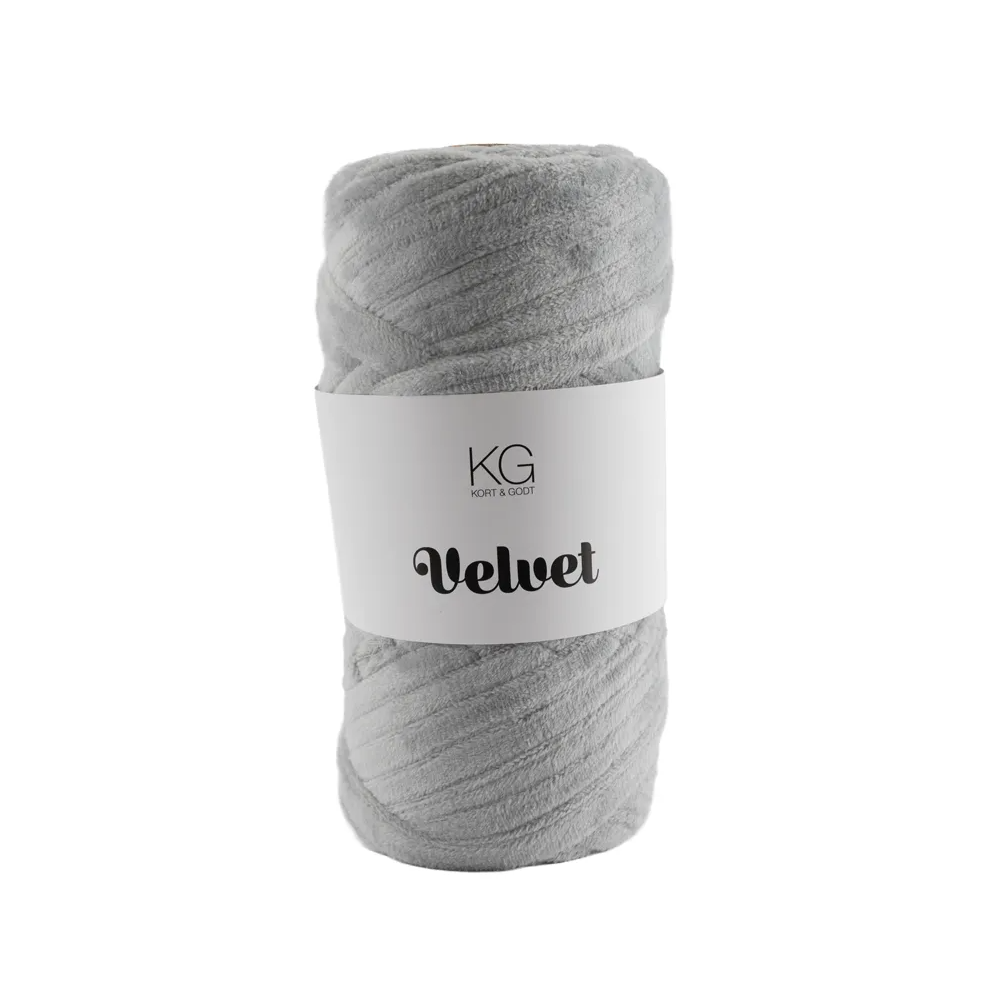 Velvetgarn 22 Light Grey