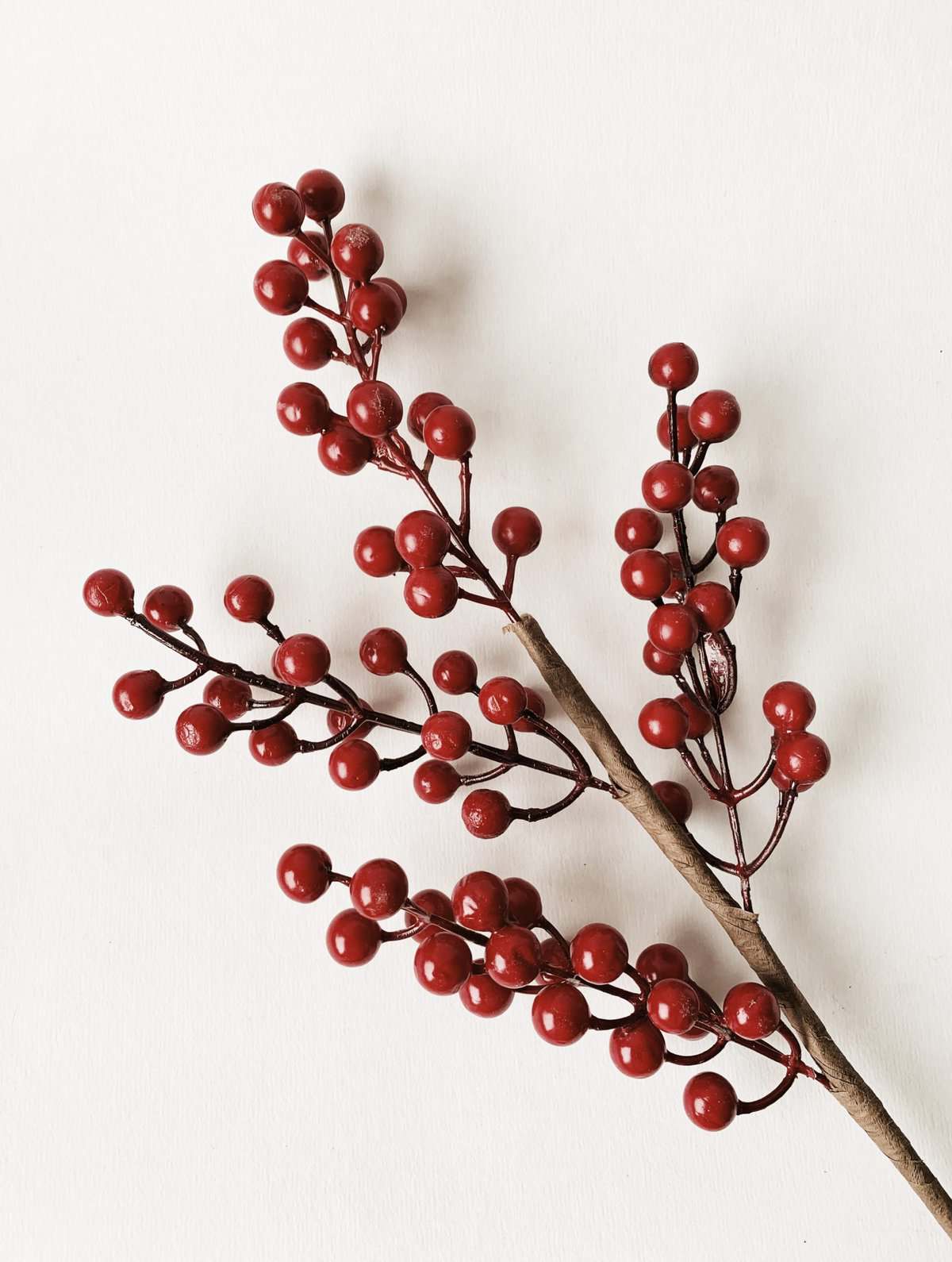 Gren røde bær 40 cm